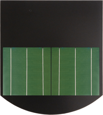 Wave antracit - zelená